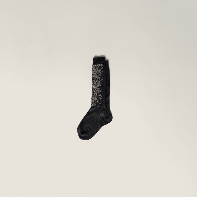 Miu Miu Silk socks Grey Miu Miu Silk socks Grey