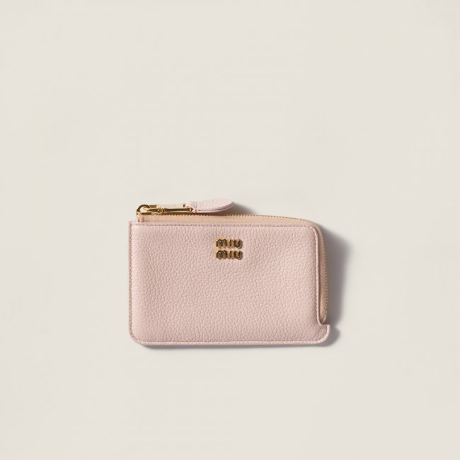 Miu Miu Leather pouch card holder Gem Miu Miu Leather pouch card holder Gem