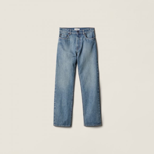 Miu Miu Denim trousers Navy Miu Miu Denim trousers Navy