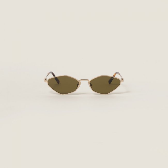 Miu Miu Logo sunglasses - Loden Green Lenses Miu Miu Logo sunglasses - Loden Green Lenses