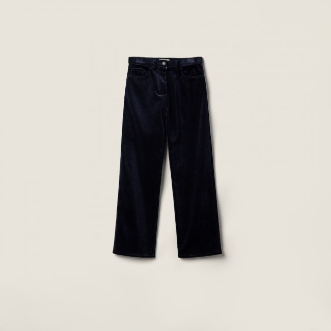 Miu Miu Corduroy pants Navy Miu Miu Corduroy pants Navy