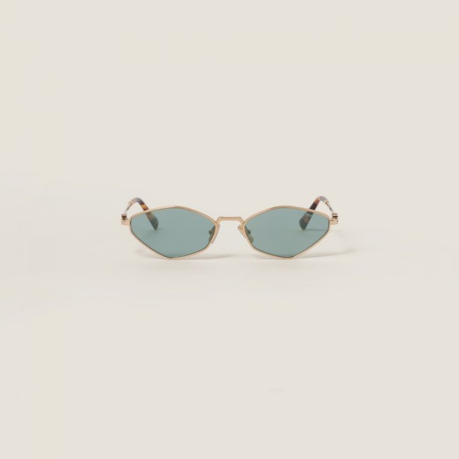 Miu Miu Logo sunglasses - Water Green Lenses Miu Miu Logo sunglasses - Water Green Lenses