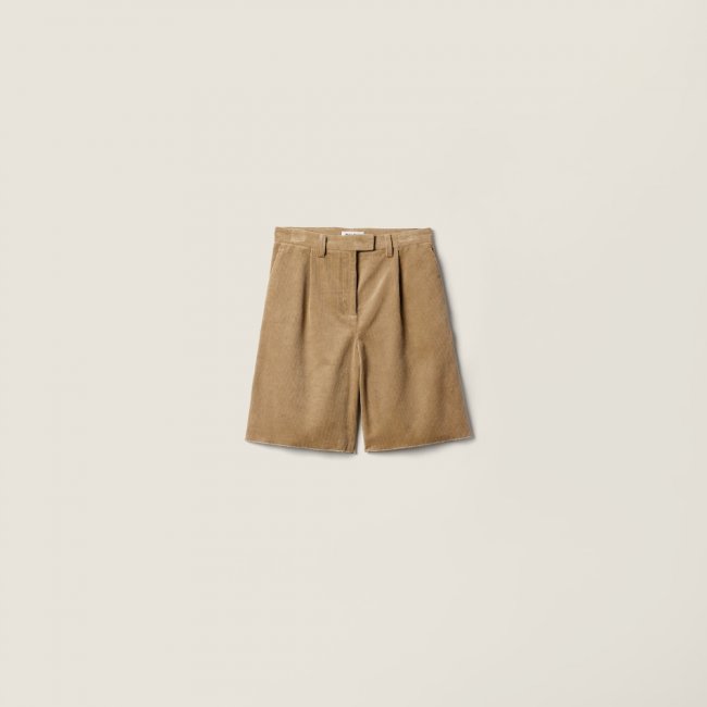 Miu Miu Corduroy shorts Cord Miu Miu Corduroy shorts Cord